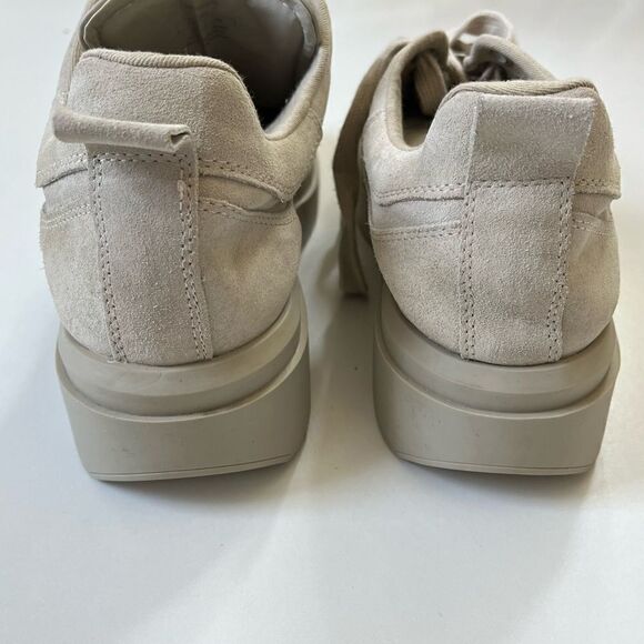 Zara Genuine Suede Platform Sneakers 8 - Picture 12 of 13